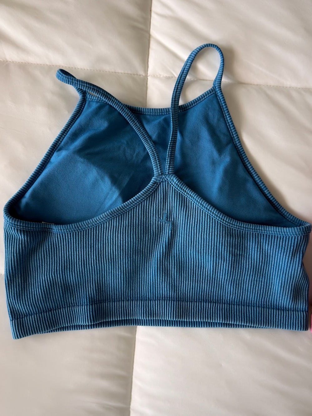 JoyLab Ribbed Seamless Support Tank Tops Size Small – 2 Pack Pink & Blue - Picture 4 of 7